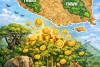 Memanen Rupiah dari Udara, Potensi Karbon Hutan Lampung. (Ilustrasi infografis: ist)