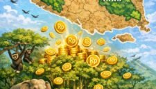 Memanen Rupiah dari Udara, Potensi Karbon Hutan Lampung. (Ilustrasi infografis: ist)