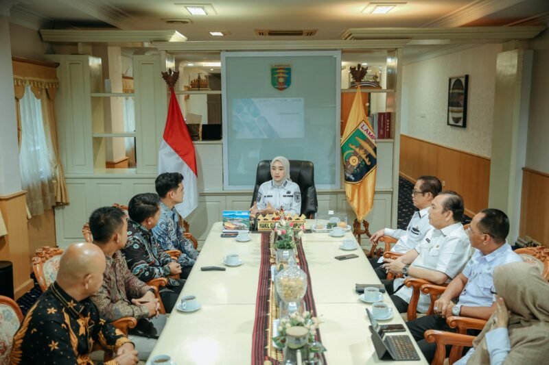 Pemerintah Provinsi Lampung kini tengah membuka pintu lebar bagi PT Sucofindo untuk berkolaborasi mendorong kemajuan sektor pertanian. (Foto: ist)