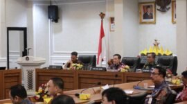 Marindo Kurniawan pimpin  Rapat Koordinasi (Rakor) percepatan pendataan lahan pembangunan fisik koperasi Merah Putih di Lampung. 